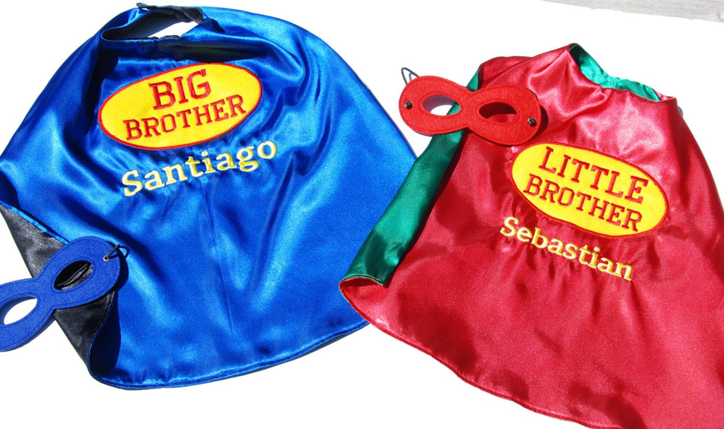 Big Brother and Little Brothers Superhero cape