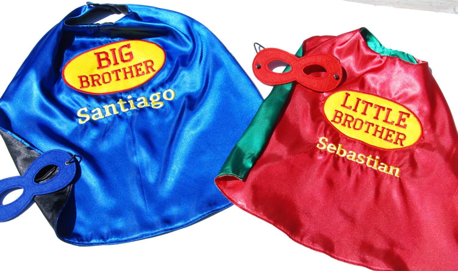 Big Brother and Little Brothers Superhero cape