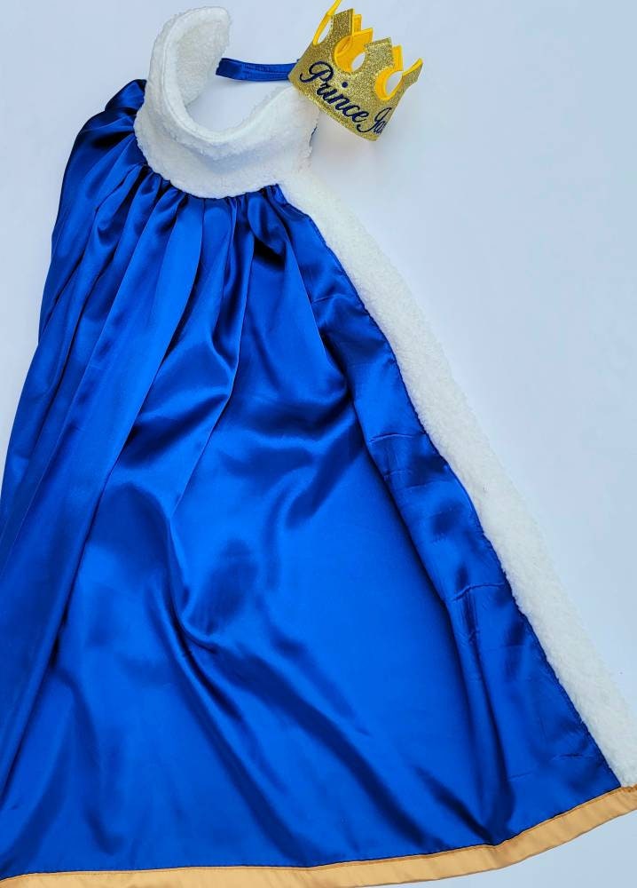 Baby King capeT-shirt and crown set