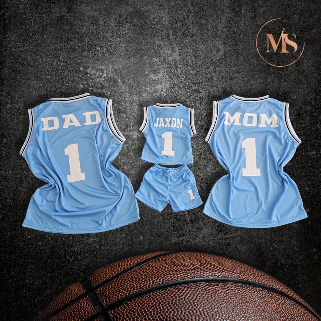 All-Star Personalized Family Basketball Set