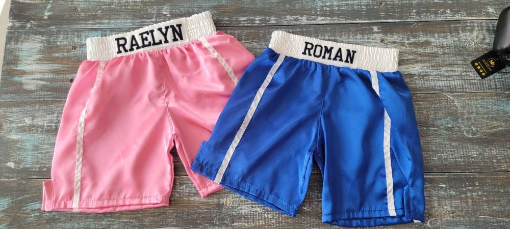 Adorable Personalized Baby Boxing Shorts (Trunks Only)