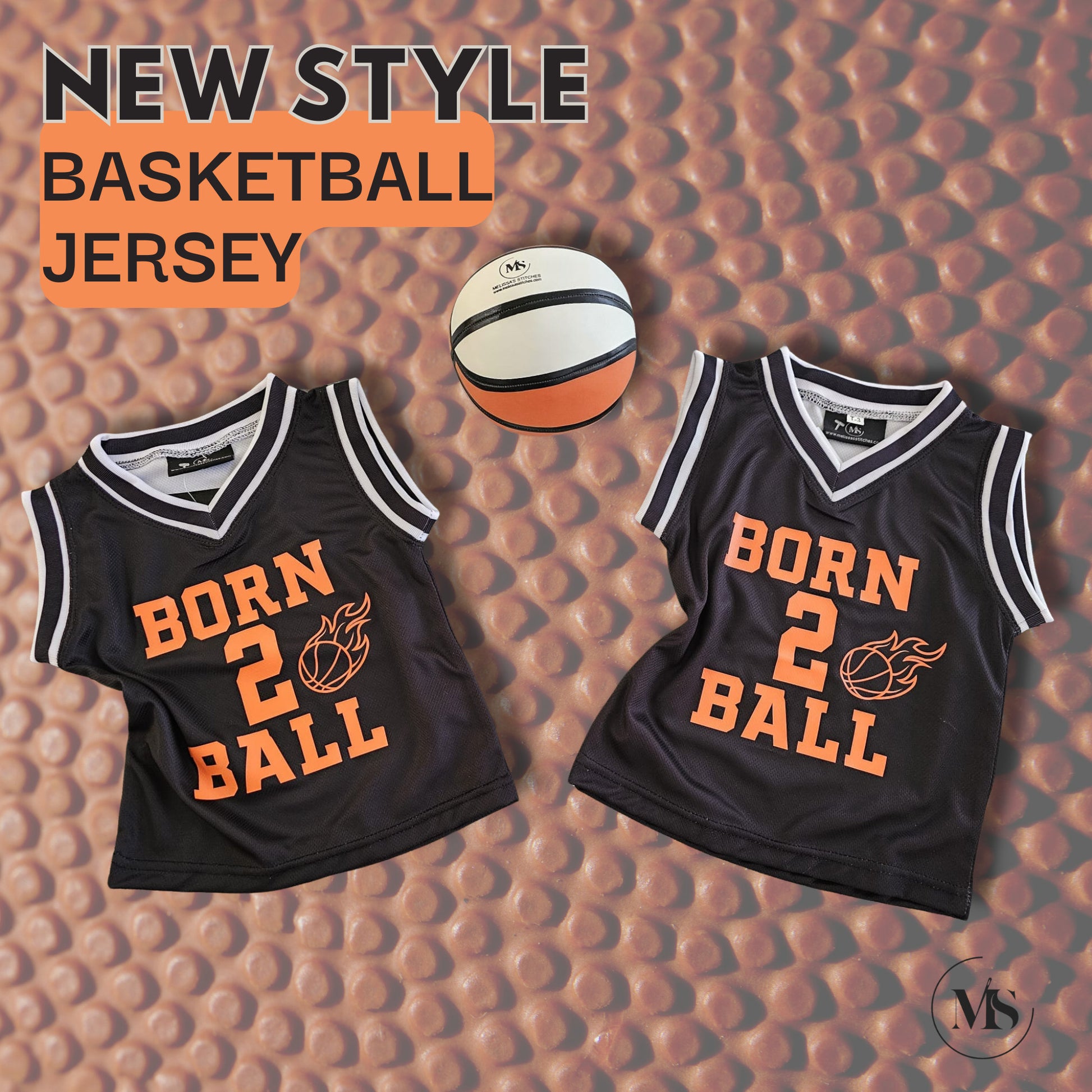 Born 2 Ball Basketball Jersey and Shorts Set+ sweatband set+ball (Complet set)
