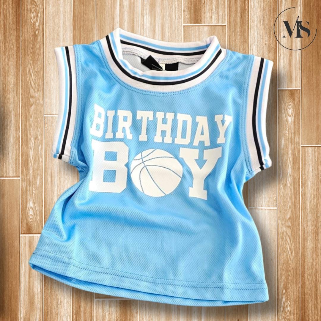 Birthday Boy & Birthday Girl Custom Basketball Jersey (Only Jersey)