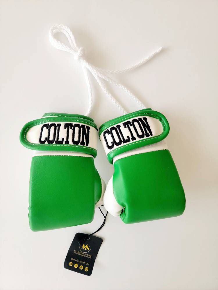 Boxing Baby Shower Theme – Custom Baby Boxing Gloves Favor or Decoration