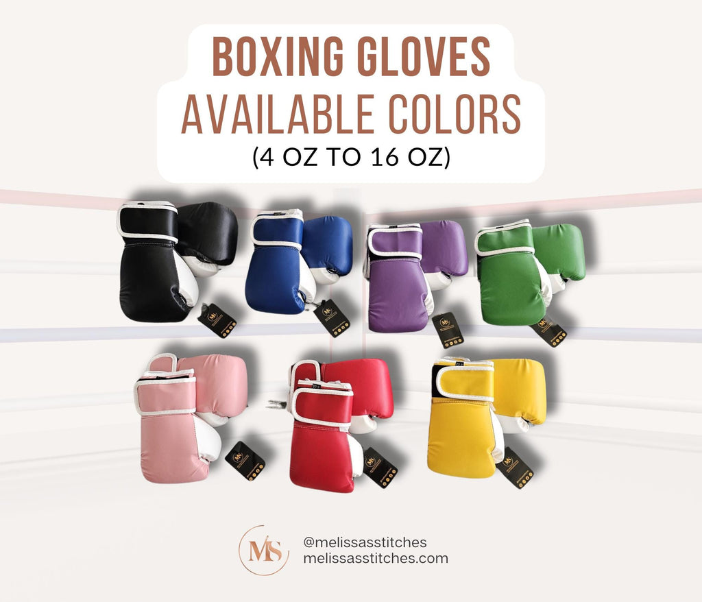Adult or Youth Personalized boxing gloves