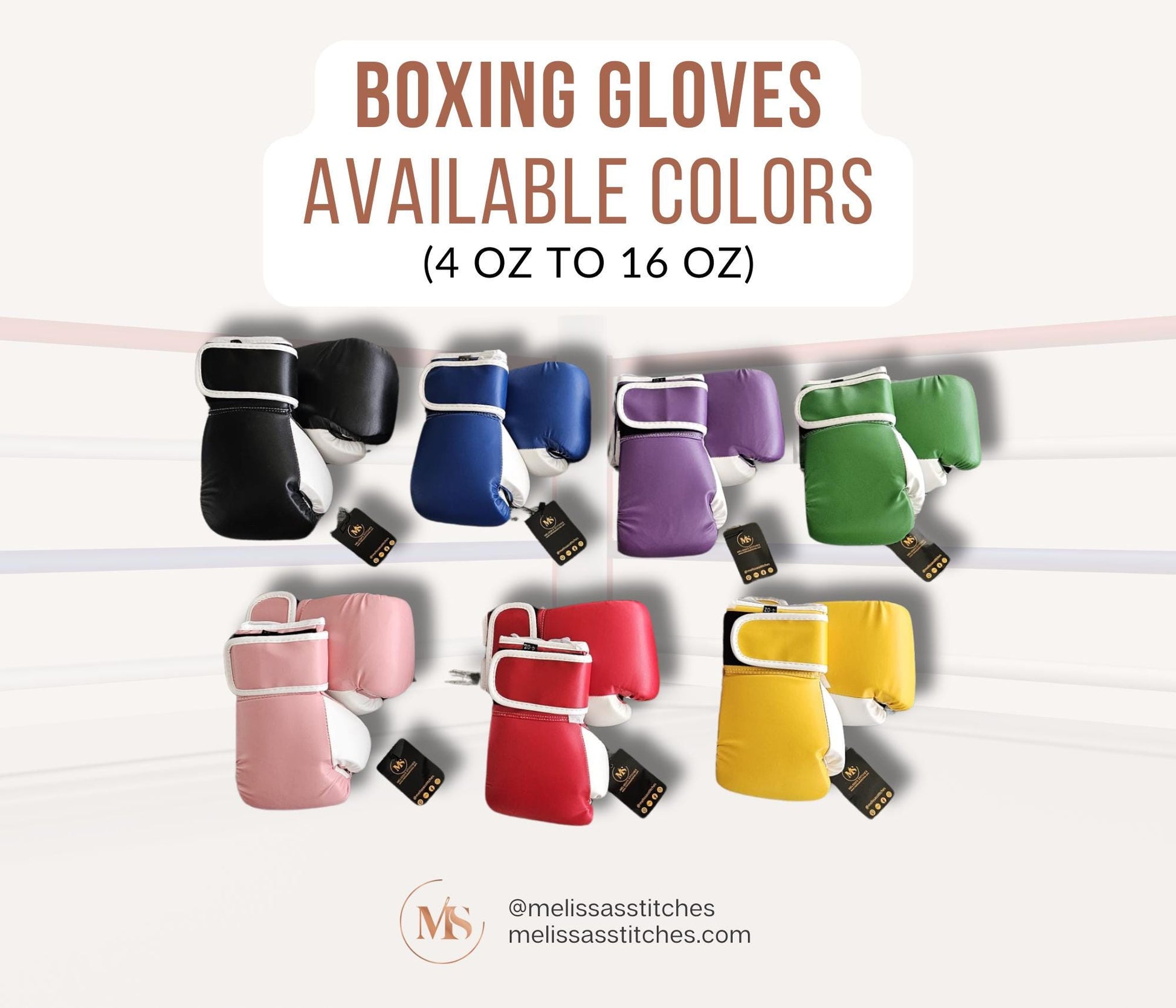 Adult or Youth Personalized boxing gloves