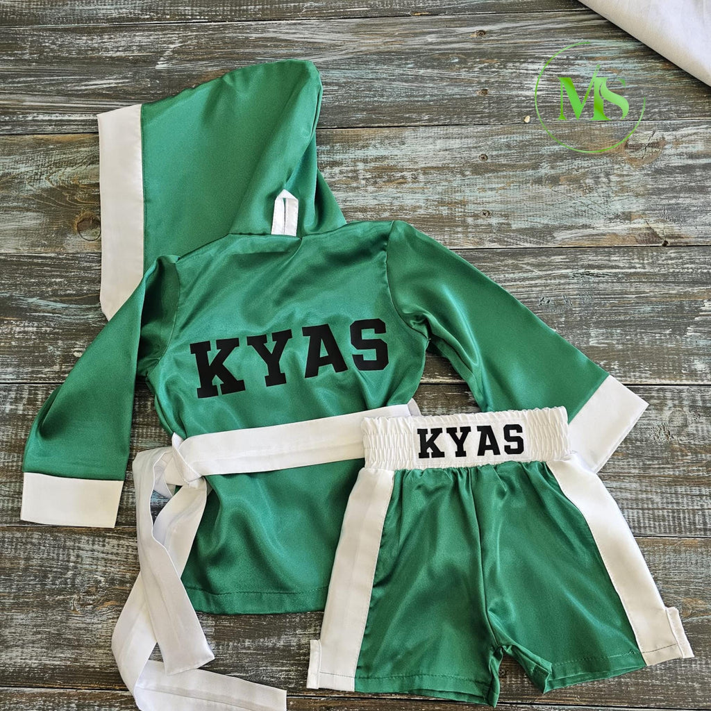Baby Boxing Costume Set – Perfect for Baby’s First Halloween Photos