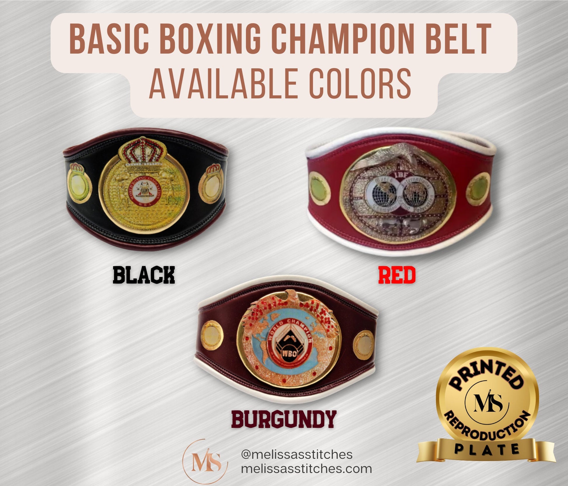 Baby Boxing set Gloves +shorts personalized+Champion Belt