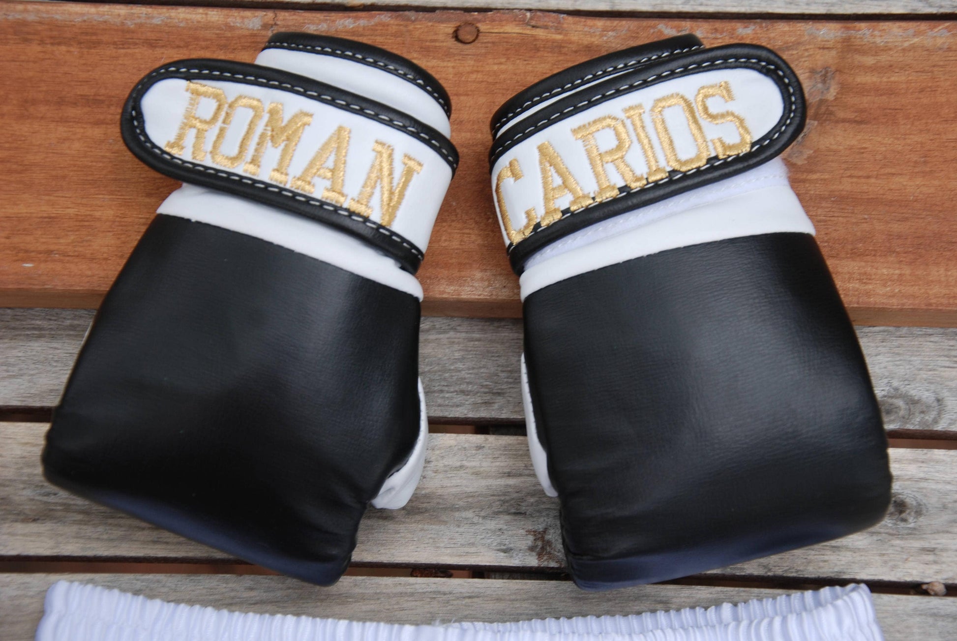 Adorable Personalized Baby Boxing Gloves – Custom Embroidered Keepsake for Little Champion