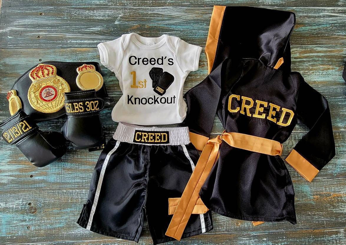 Baby's 1st Birthday Boxing Set & Debut Halloween Costume