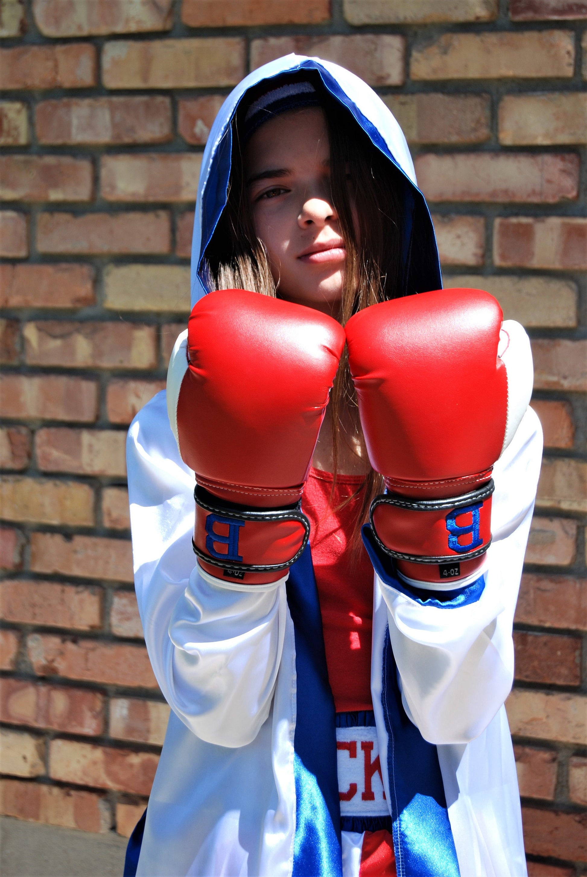 Adult/Youth Boxing Champ Trio: ROBE, SHORTS & GLOVES (updated)