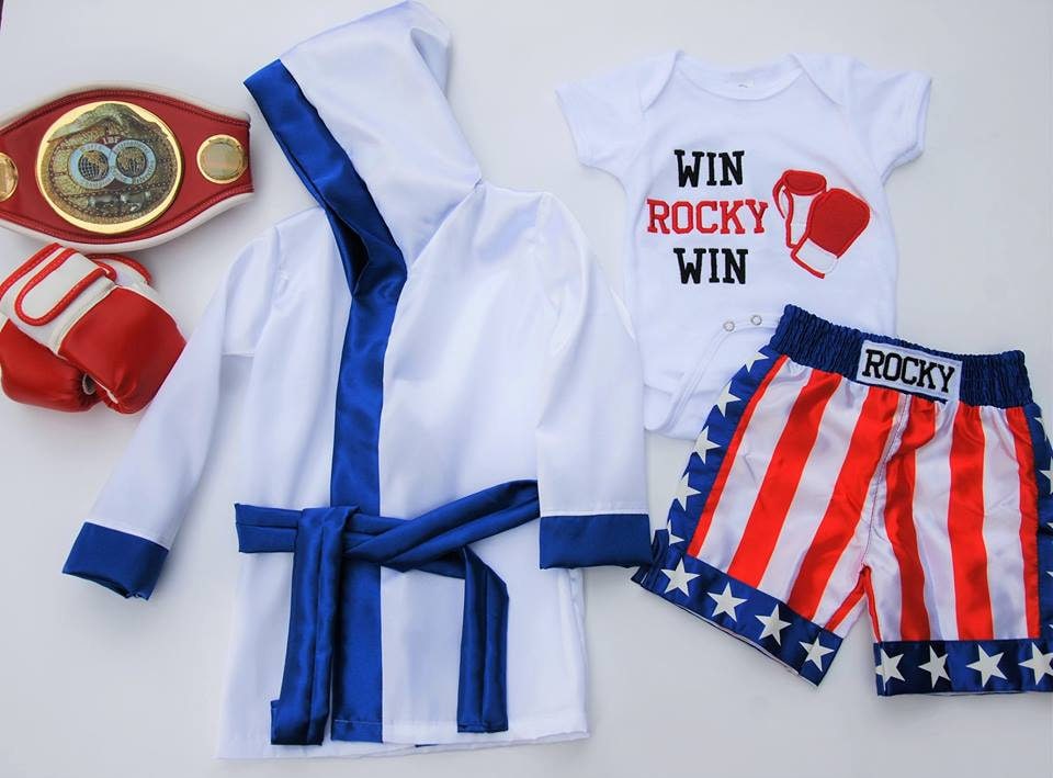 Baby's First Boxing Set: The Perfect Halloween Costume for Little Fighters