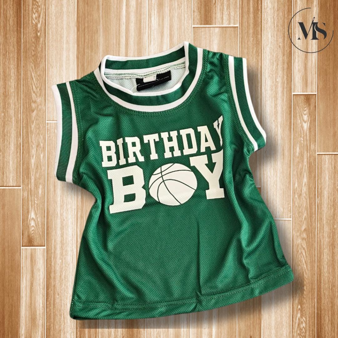 Birthday Boy & Birthday Girl Custom Basketball Jersey (Only Jersey)