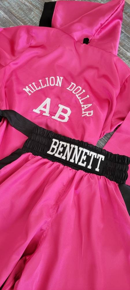 Adult Boxing Robe and Shorts Set – Unleash Your Inner Champion! (Gloves NOT included)