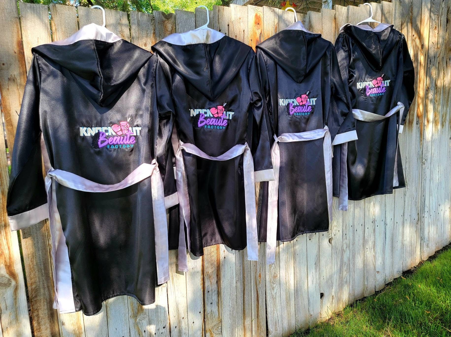 Adult Boxing Robe and Shorts Set (Gloves NOT Included)