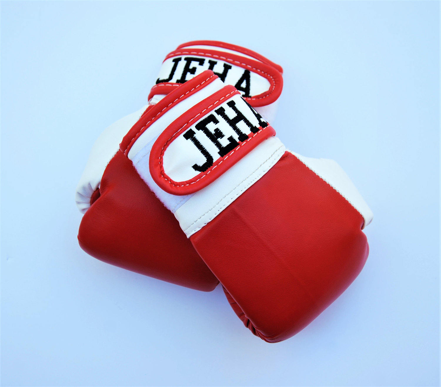 Adorable Personalized Baby Boxing Gloves – Custom Embroidered Keepsake for Little Champion