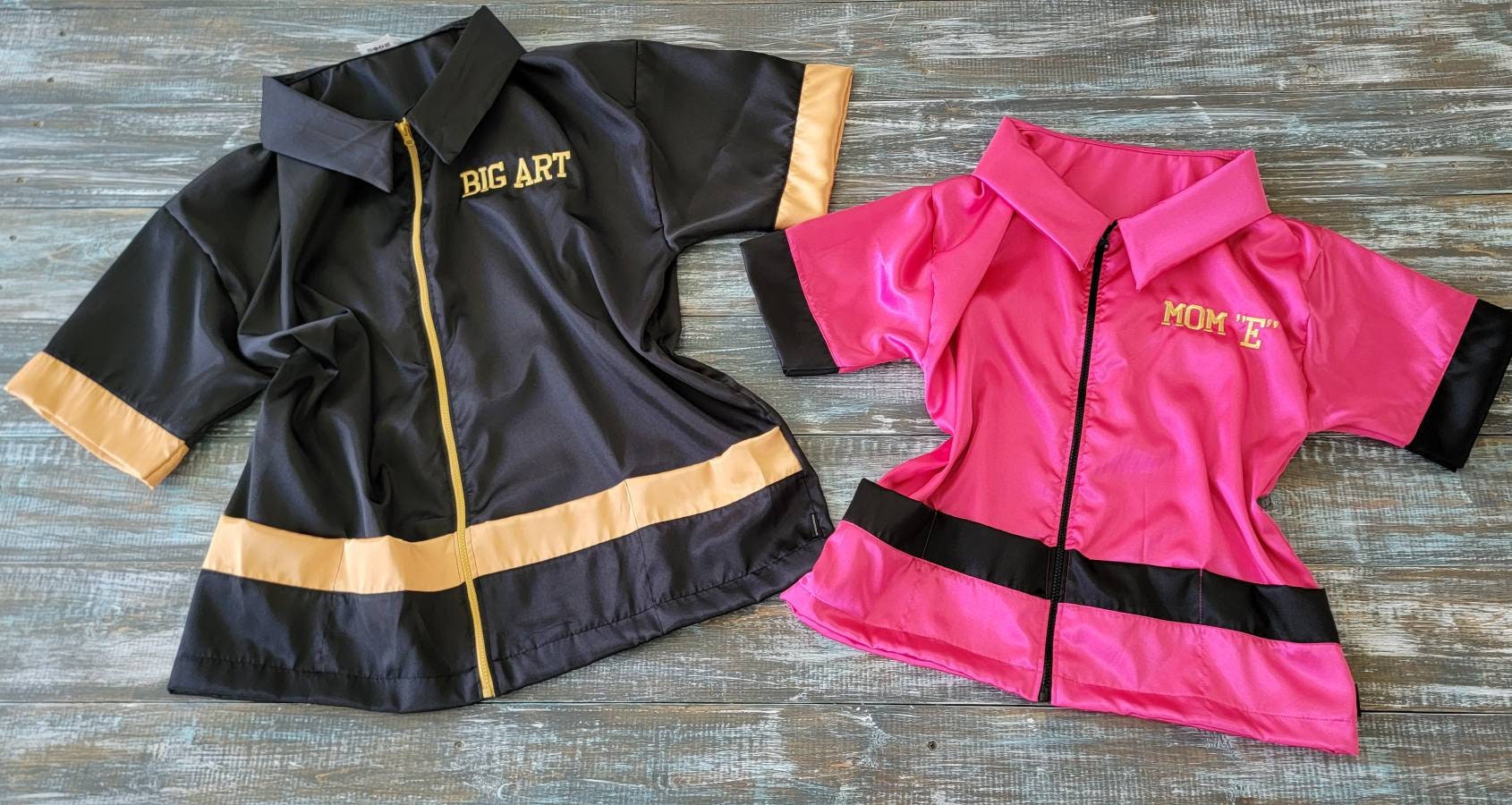 Adult Boxing Coach Jacket with Zipper and 2 Pockets with Vinyl Personalization