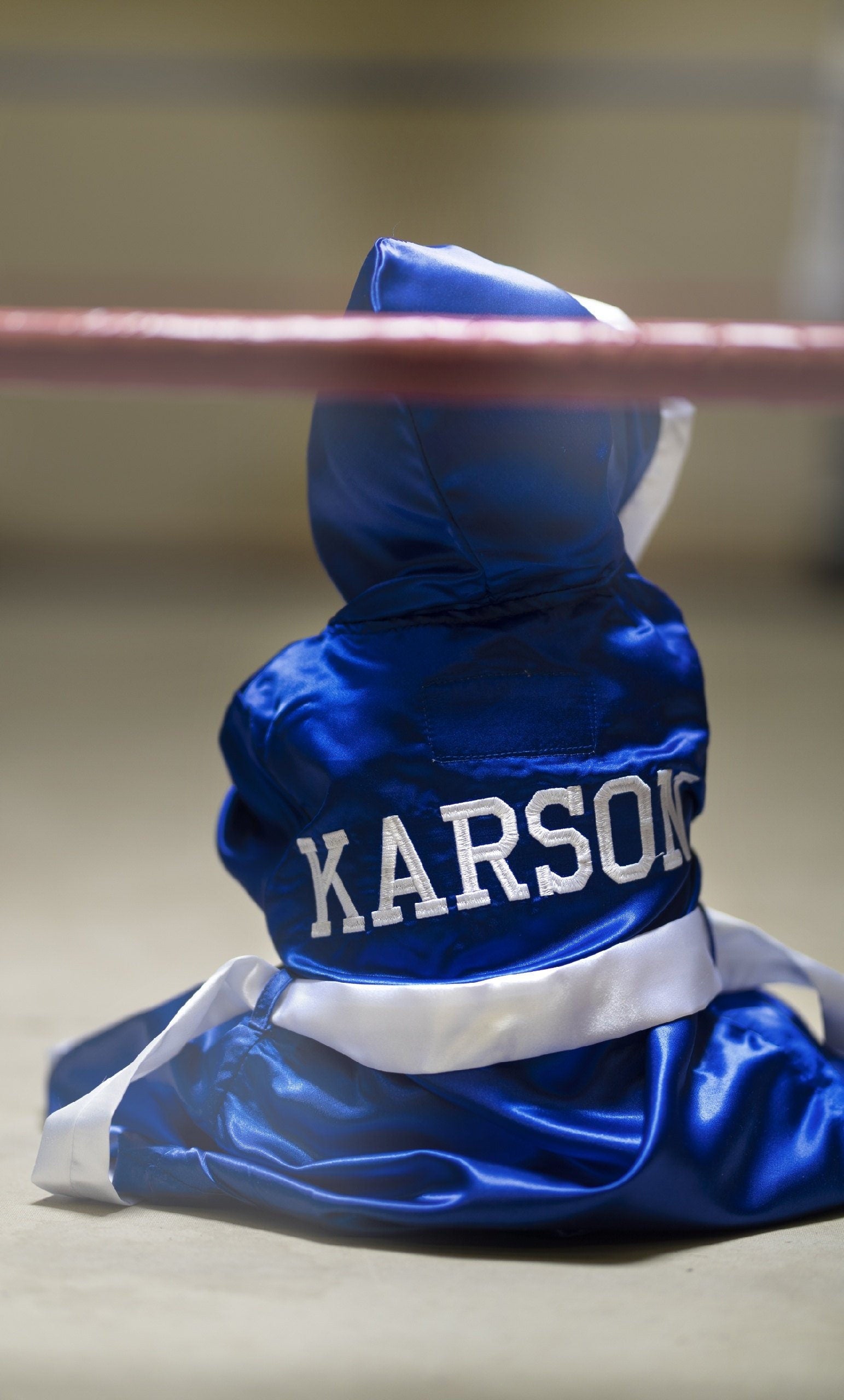 Adorable Personalized Baby Boxing Robe and Shorts