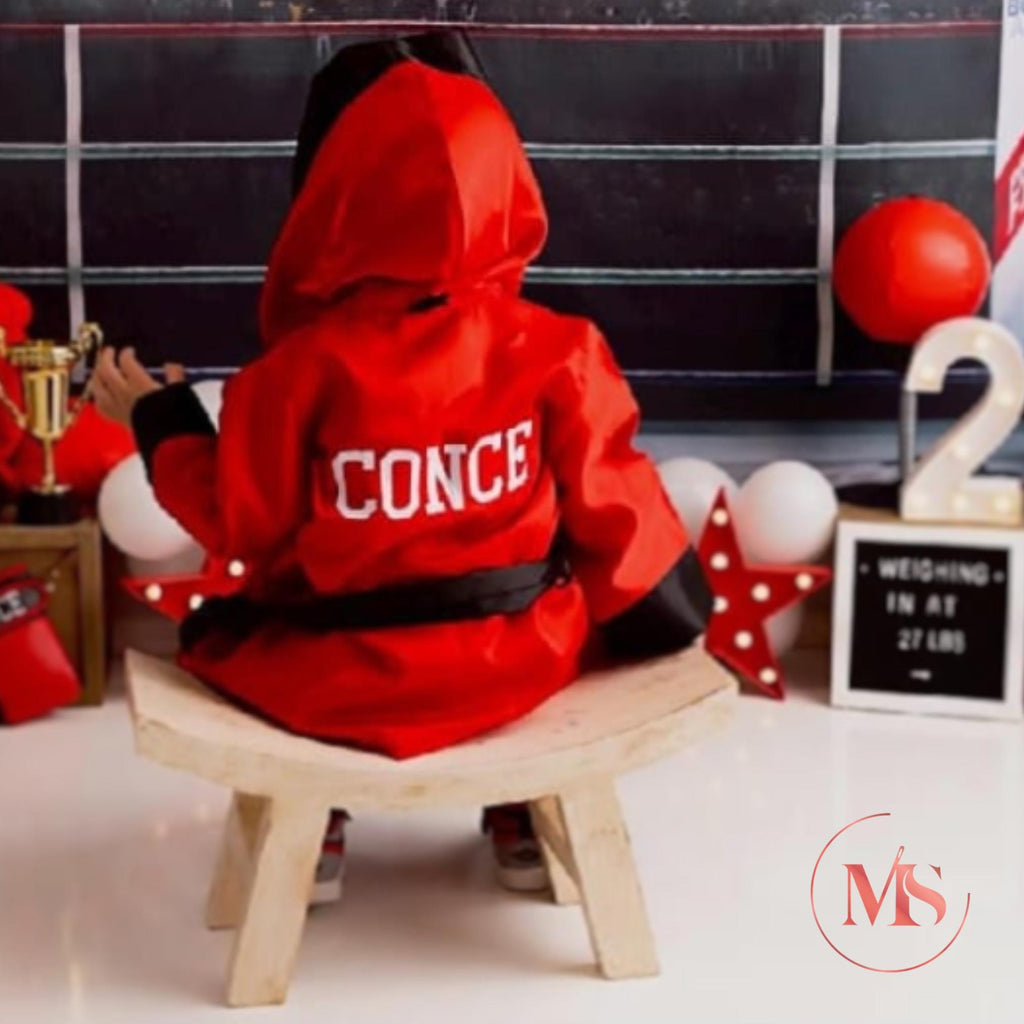 Baby Boxing Costume Set – Perfect for Baby’s First Halloween Photos