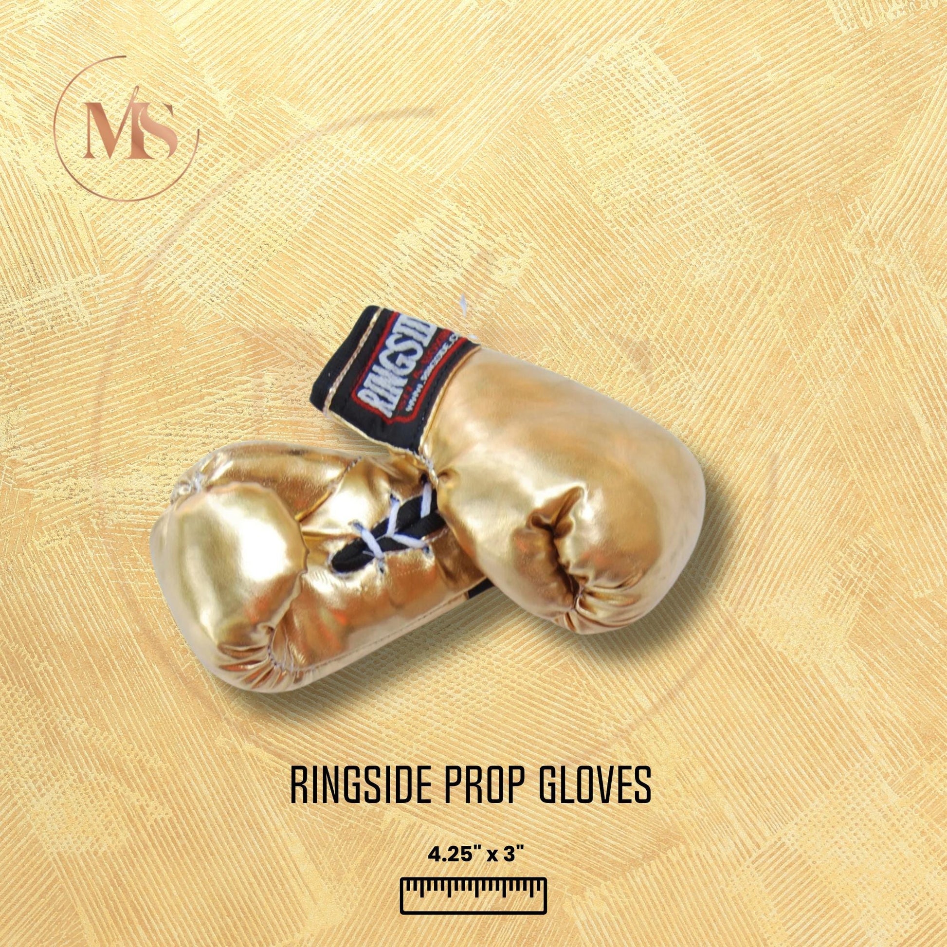 Baby Mini Boxing Gloves: Ringside Prop Style
