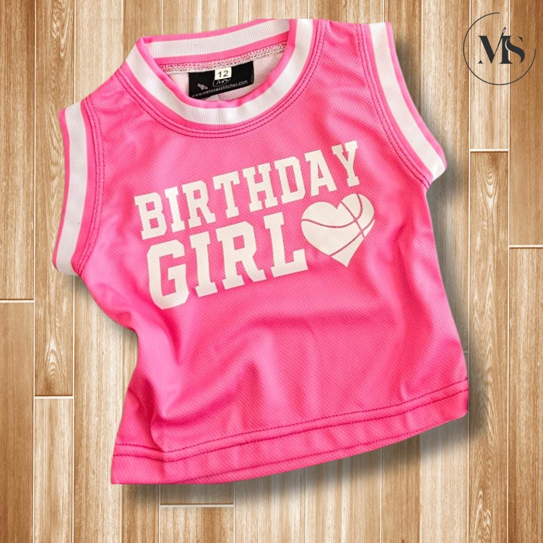 Birthday Boy & Birthday Girl Custom Basketball Jersey (Only Jersey)