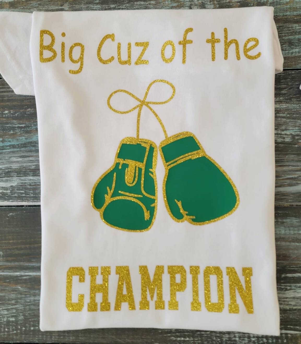 Birthday Champion/Dad of the Champion Tshirt/Mom Boxing Tee/ Mom of the Champion Boxing Tee/ Family Tee ONLY