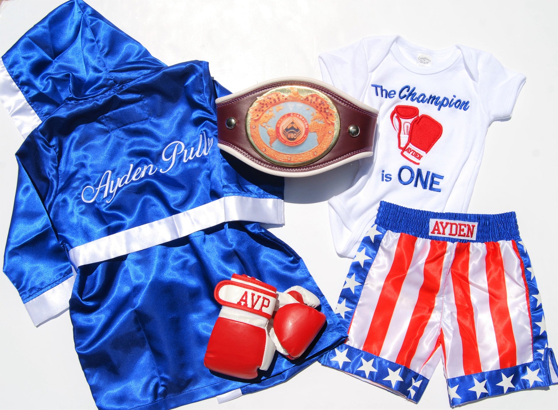 Baby Boxing ROBE in Sizes 3T, 4T, and 5T