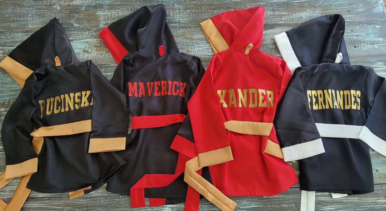 Baby Boxing Robe/ Kids Boxing Robe