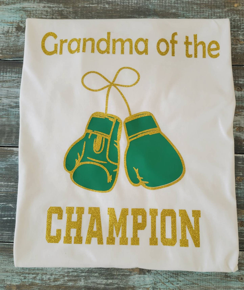 Birthday Champion/Dad of the Champion Tshirt/Mom Boxing Tee/ Mom of the Champion Boxing Tee/ Family Tee ONLY