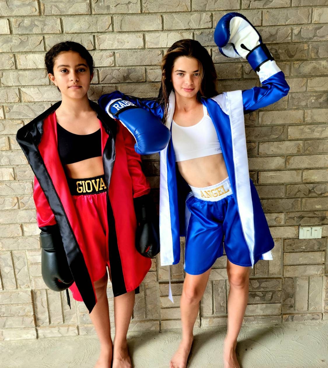 Adult/Youth Boxing Champ Trio: ROBE, SHORTS & GLOVES (updated)