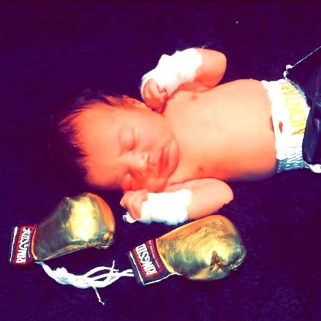 Baby Mini Boxing Gloves: Colors Ringside Prop Style