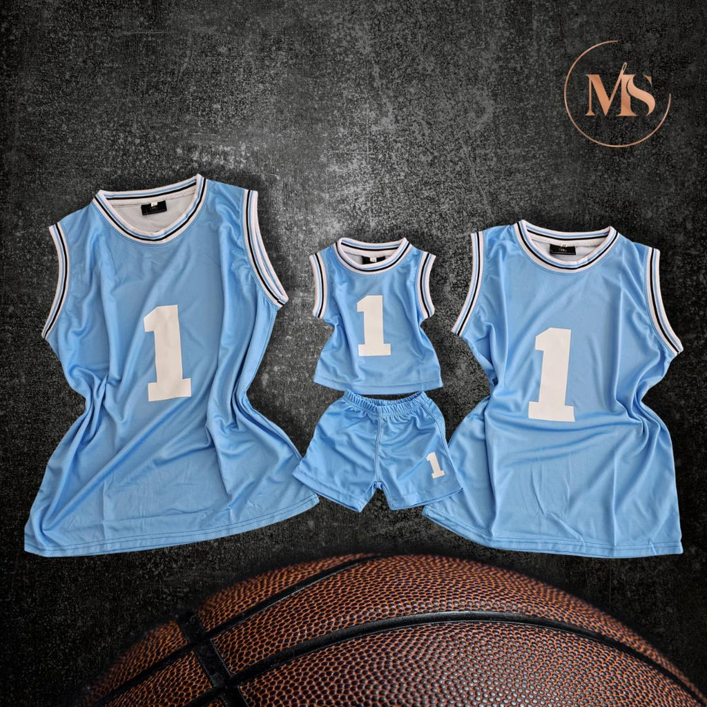All-Star Personalized Family Basketball Set