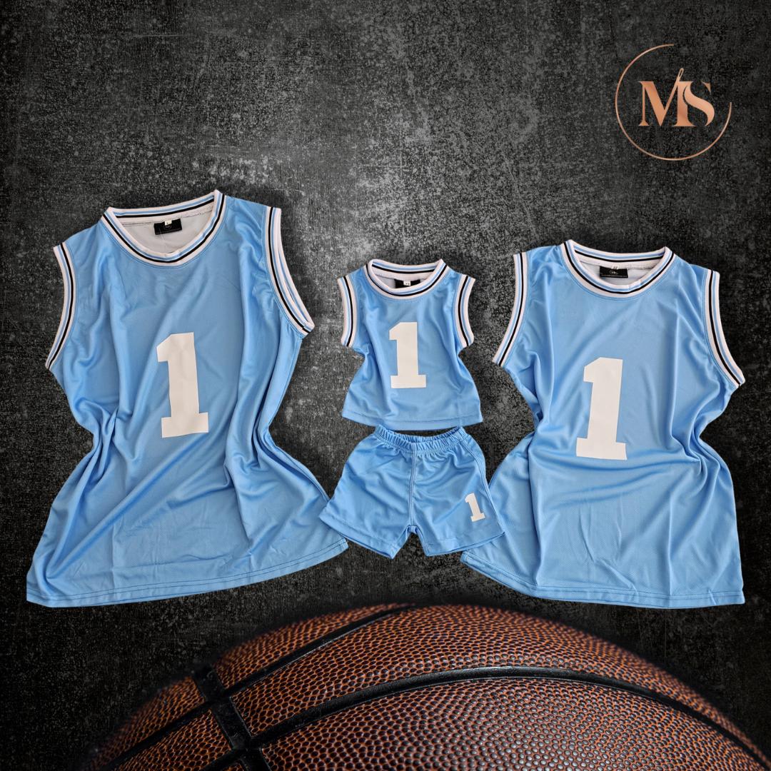All-Star Personalized Family Basketball Set