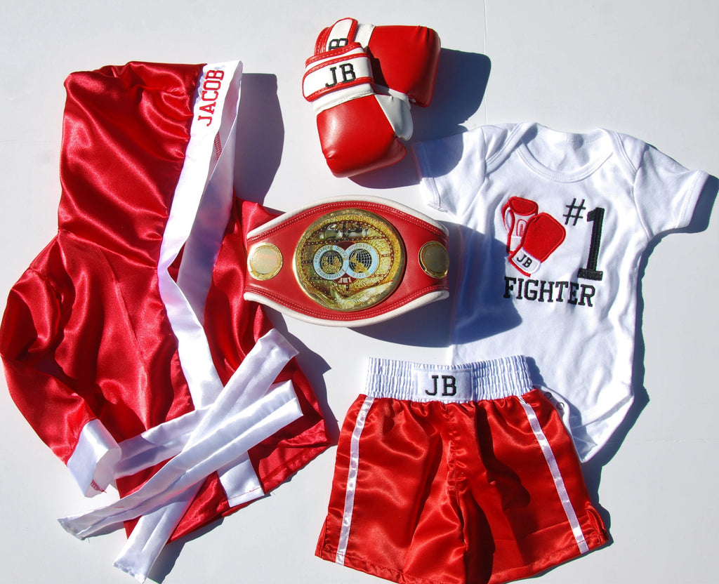 Baby's First Boxing Set: The Perfect Halloween Costume for Little Fighters