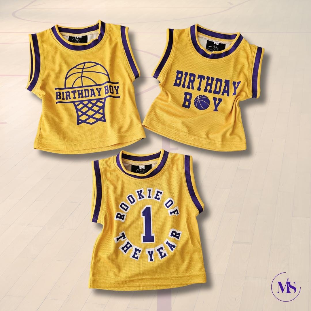 Birthday Boy & Birthday Girl Custom Basketball Jersey (Only Jersey)