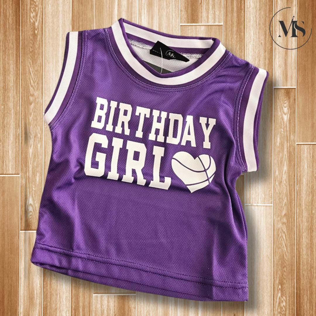 Birthday Boy & Birthday Girl Custom Basketball Jersey (Only Jersey)