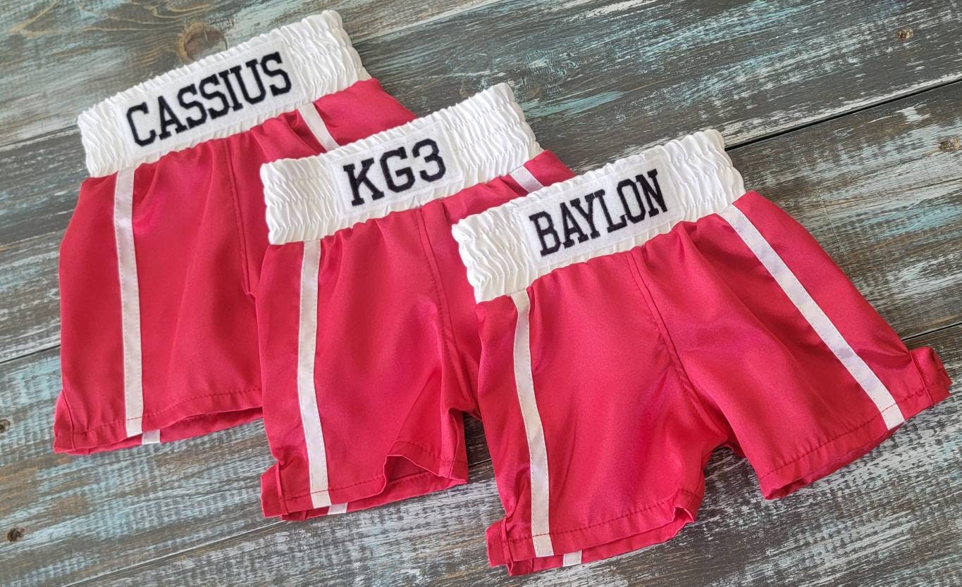 Adorable Personalized Baby Boxing Shorts (Trunks Only)