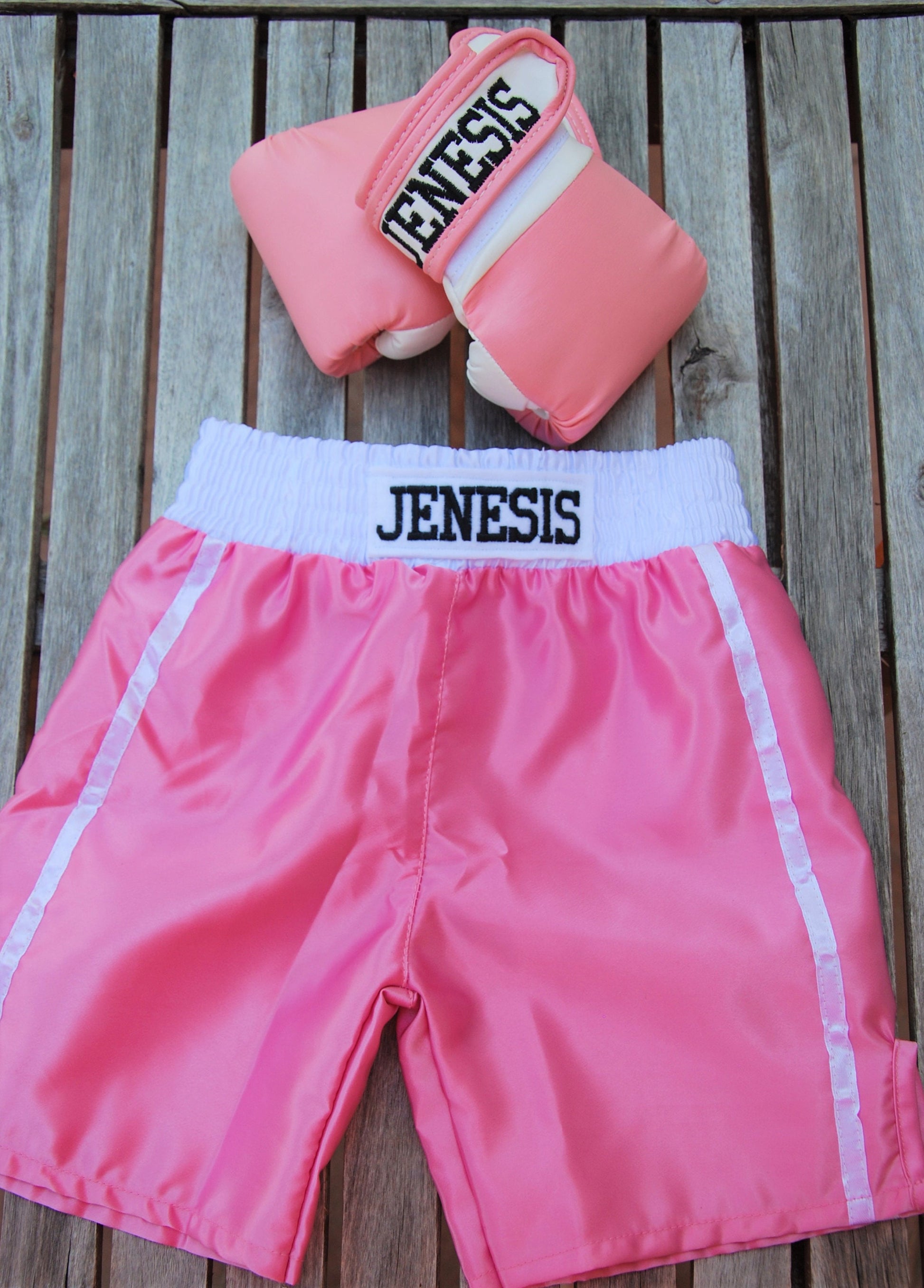 Baby Boxing set Gloves and shorts personalized