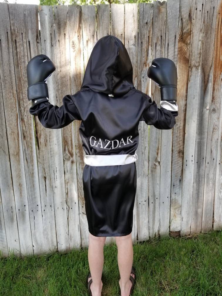 Adult Boxing Robe and Shorts Set (Gloves NOT Included)