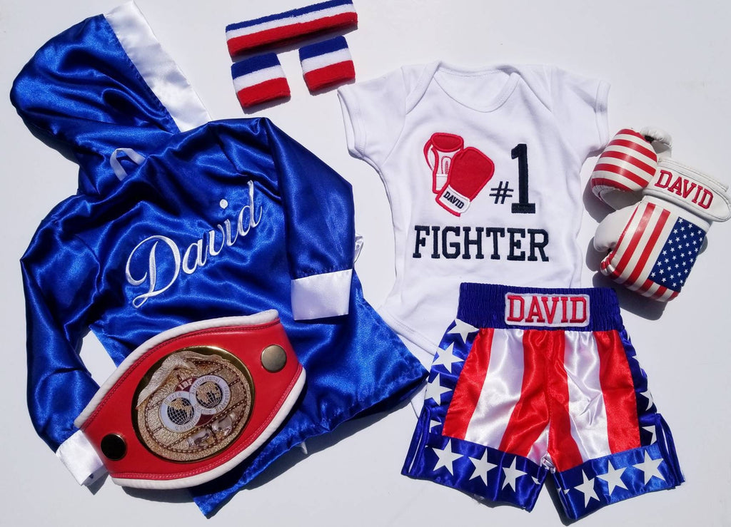 Baby's 1st Birthday Boxing Set & Debut Halloween Costume