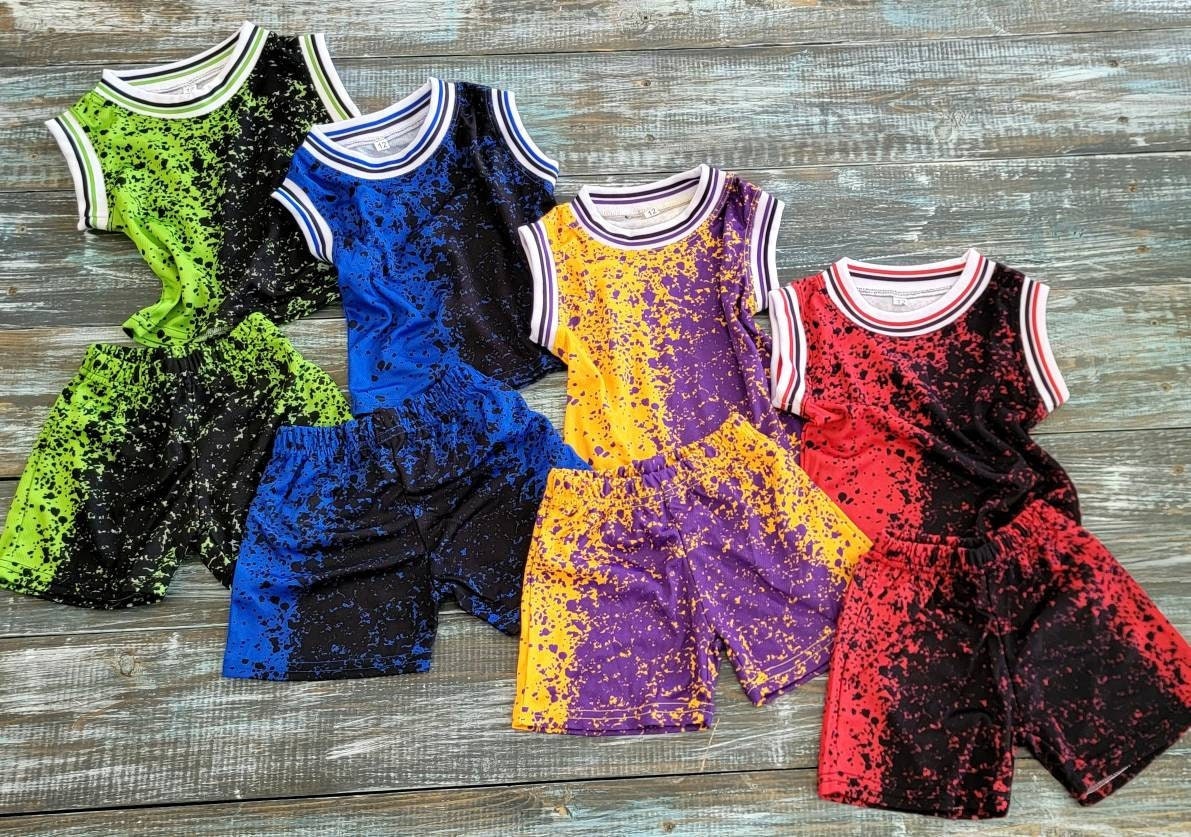Baby Basketball Jersey and shorts personalized/ kids basketball jersey/ kids Jersey