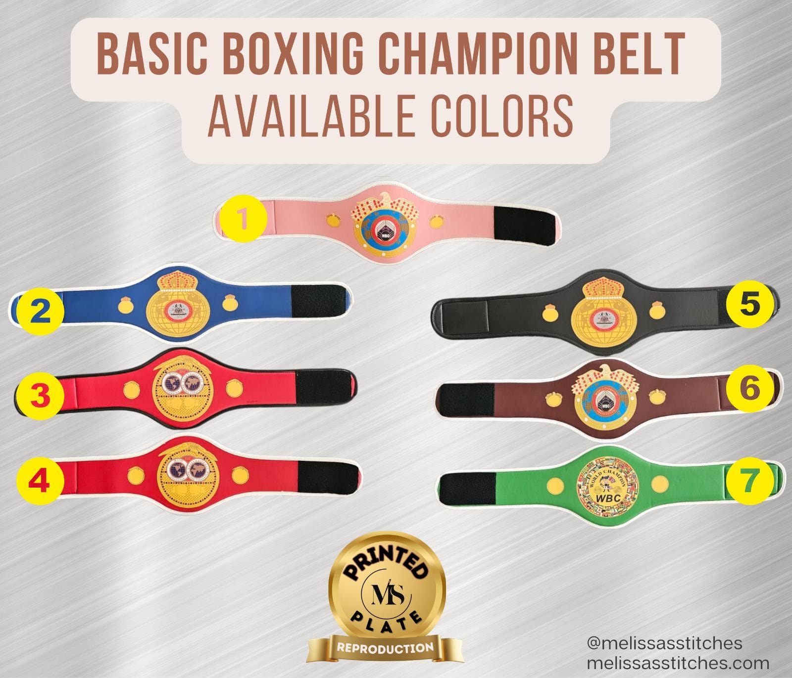 Baby Boxing Set: Personalized Gloves, Shorts, and Champion Belt
