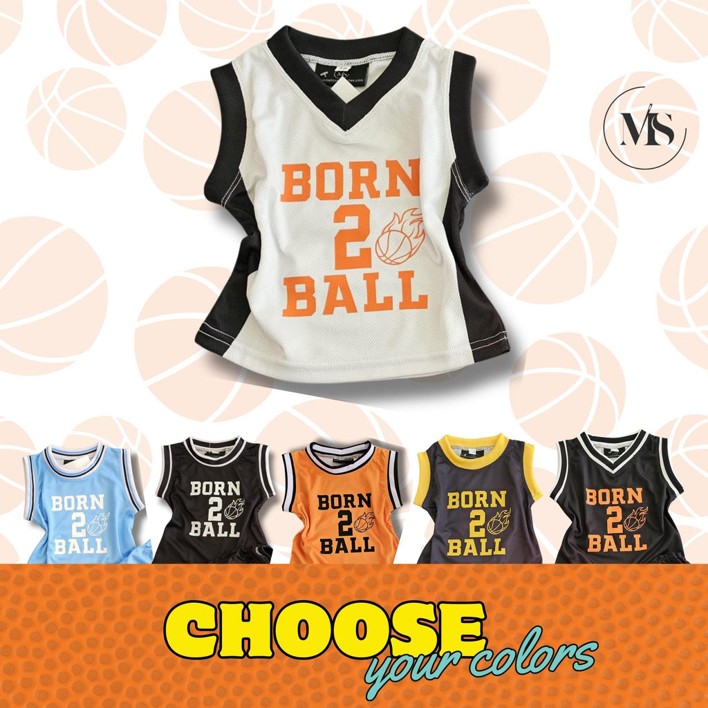 Born 2 Ball Basketball Jersey (Jersey ONLY)