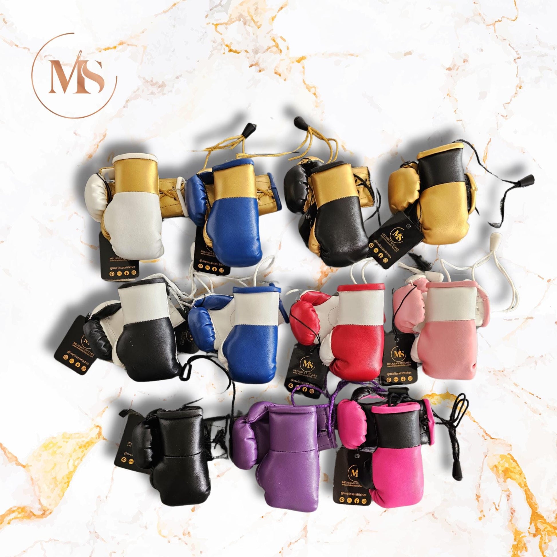 Baby Knockout Personalized Mini Boxing Prop Gloves