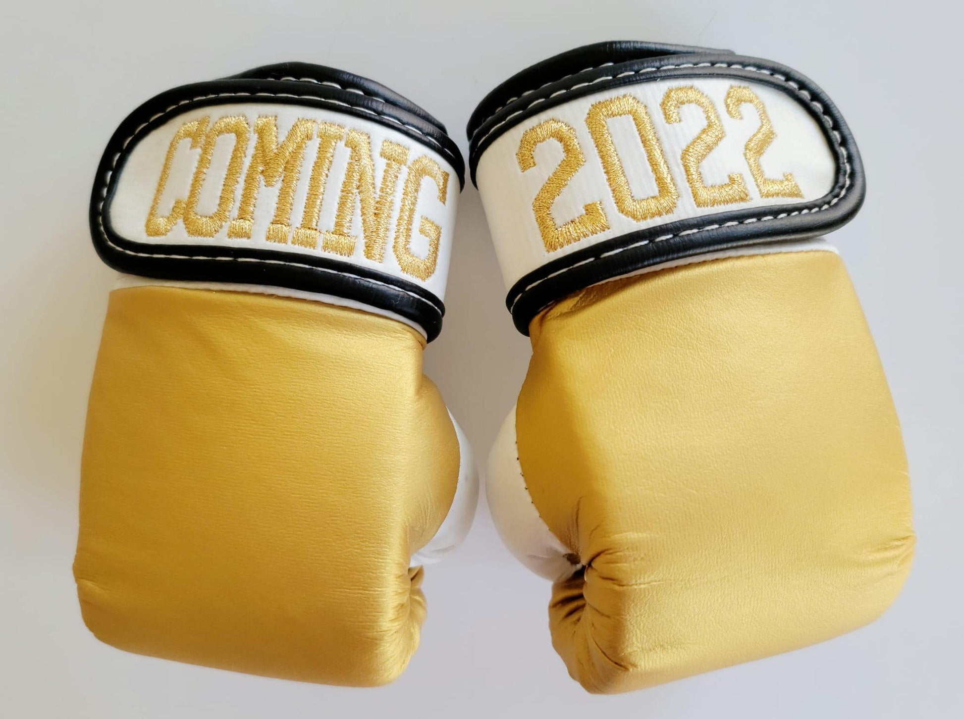 Announce Your Little Champion with Personalized Baby Boxing Gloves – Custom Embroidered Newborn Keepsake