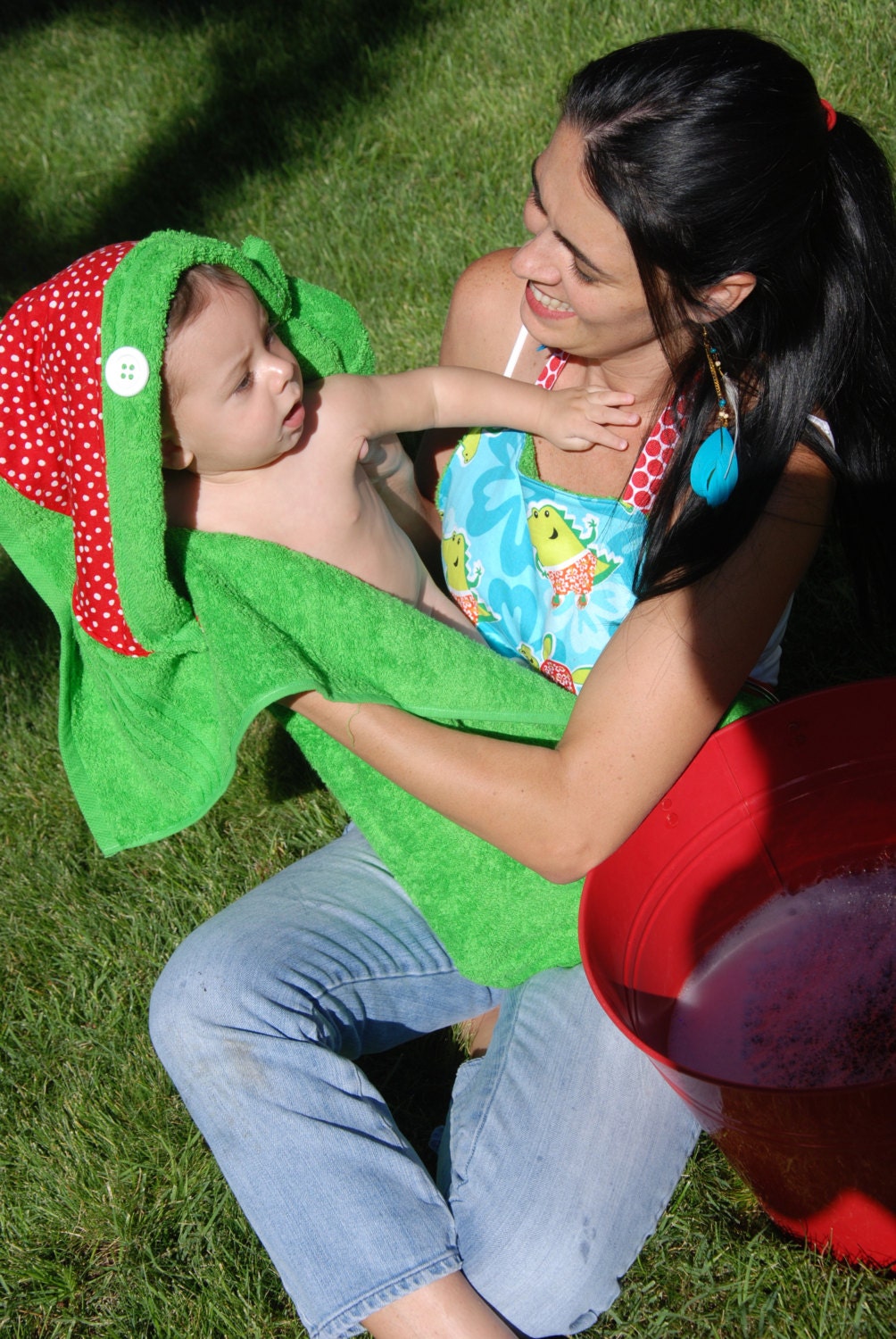 A Special Gift for Moms and Baby Showers: Personalized Baby Apron Towels!