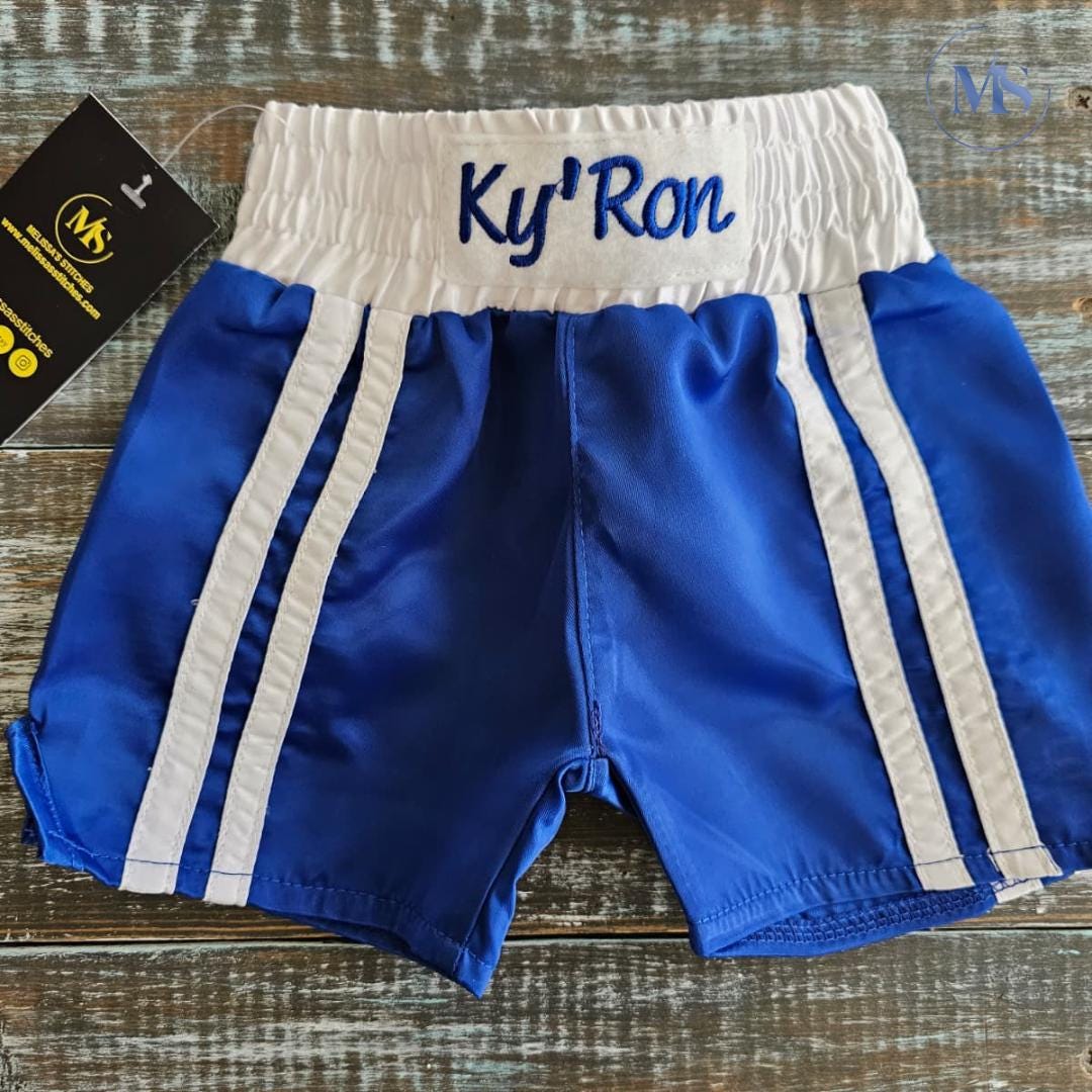 Baby Boxing Outfit – Personalized Robe, Shorts & Gloves for First Birthday