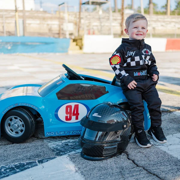 Kids Custom Racing Suit (Kids car racing suit, driver racing suit, pilot suit, Baby Race suit, Baby coveralls)