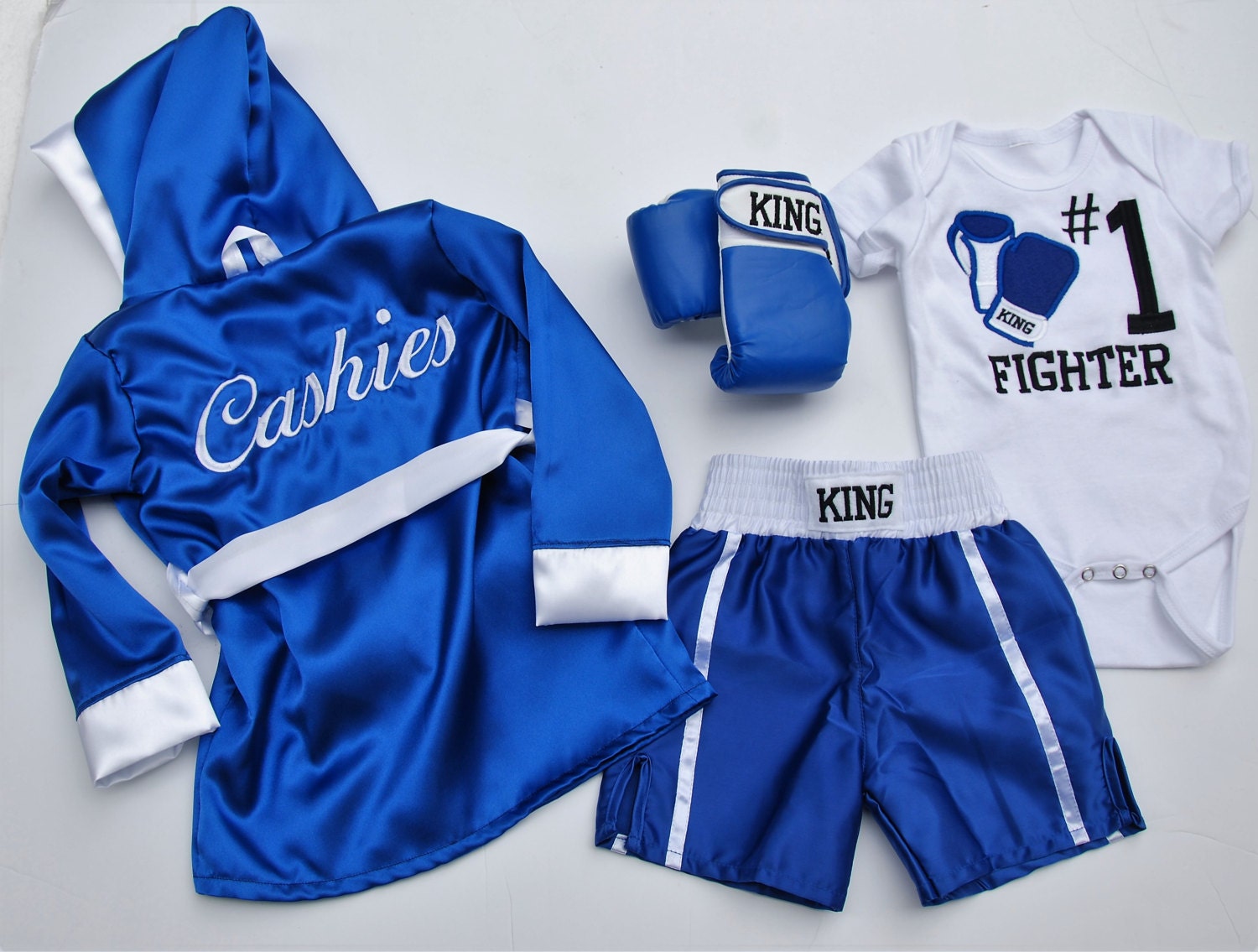 Ultimate Champion: Personalized Baby/Boys Boxing Set