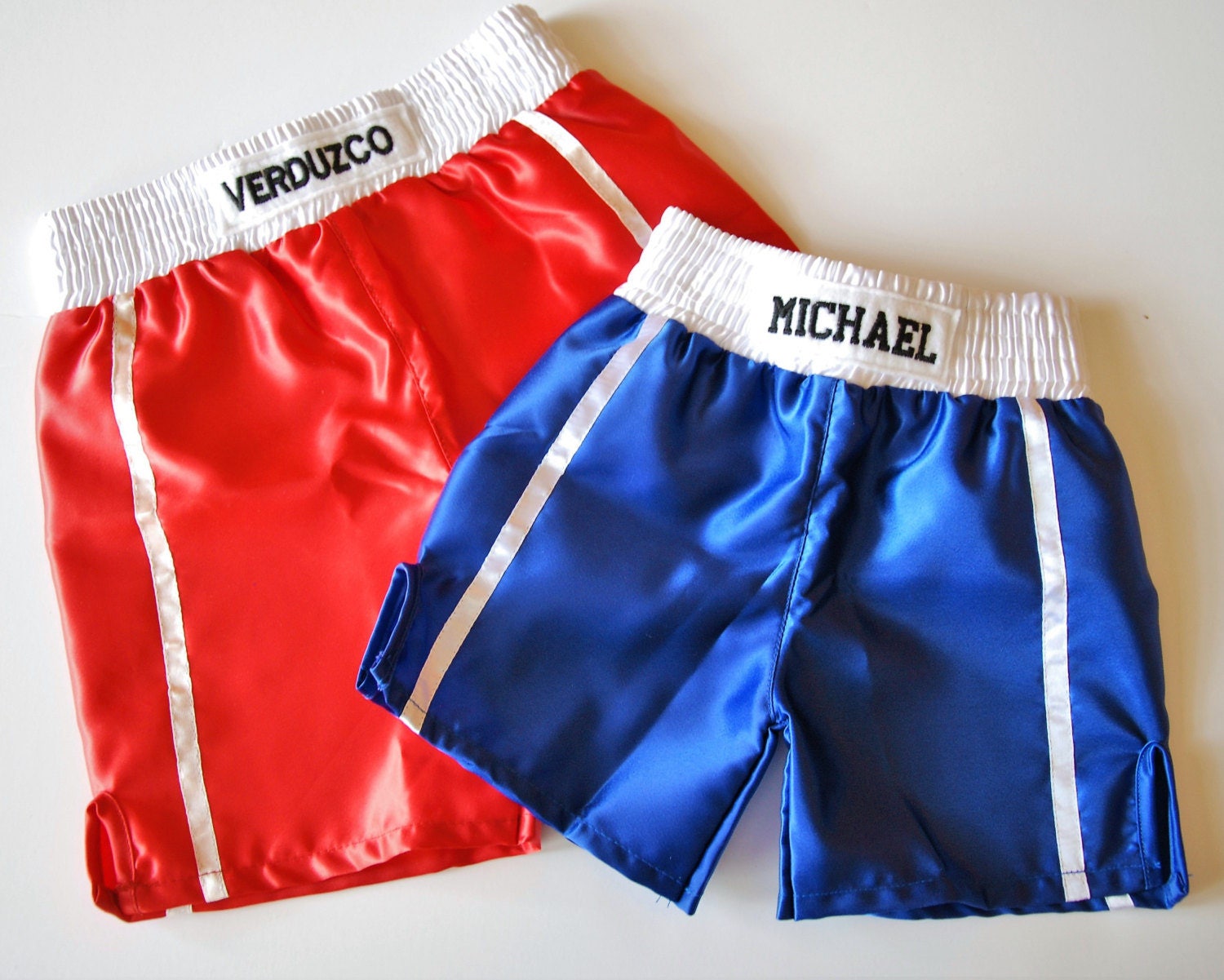 SALE! Baby boxing trunks / personalized baby trunks ( TRUNKS ONLY) baby boxing shorts personalized